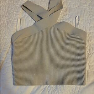 Aritzia sculpt knit top